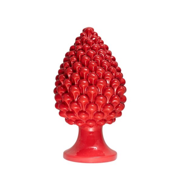 Pine Cone Coral Red L
