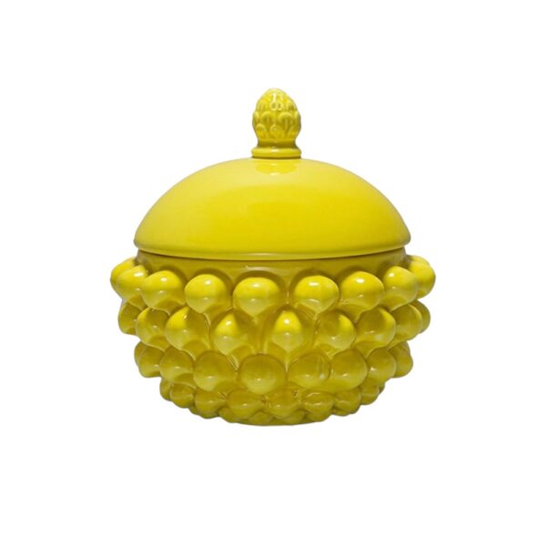Centerpiece with Lid Cadmium Yellow S