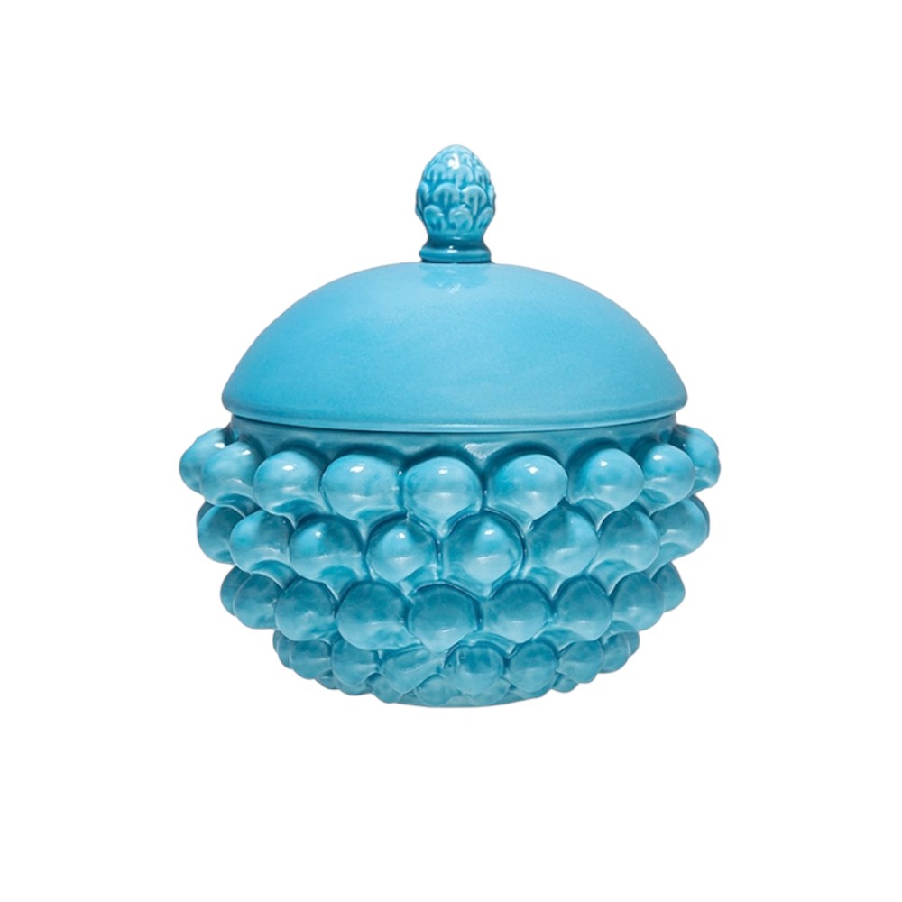 Centerpiece with Lid Sky Blue S