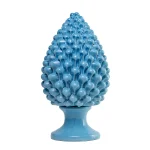 Pigna da 40 cm Azzurro in Ceramica di Caltagirone