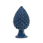 Pigna da 30 cm Blu marino in Ceramica di Caltagirone