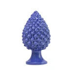 Pigna da 30 cm Blu royal in Ceramica di Caltagirone