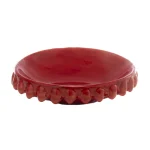 Svuotatasche medio rosso in Ceramica di Caltagirone