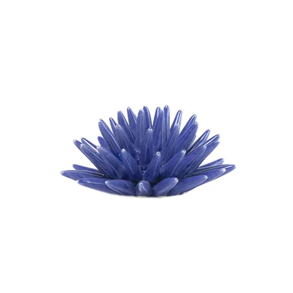 Riccio medio blu royal in Ceramica di Caltagirone