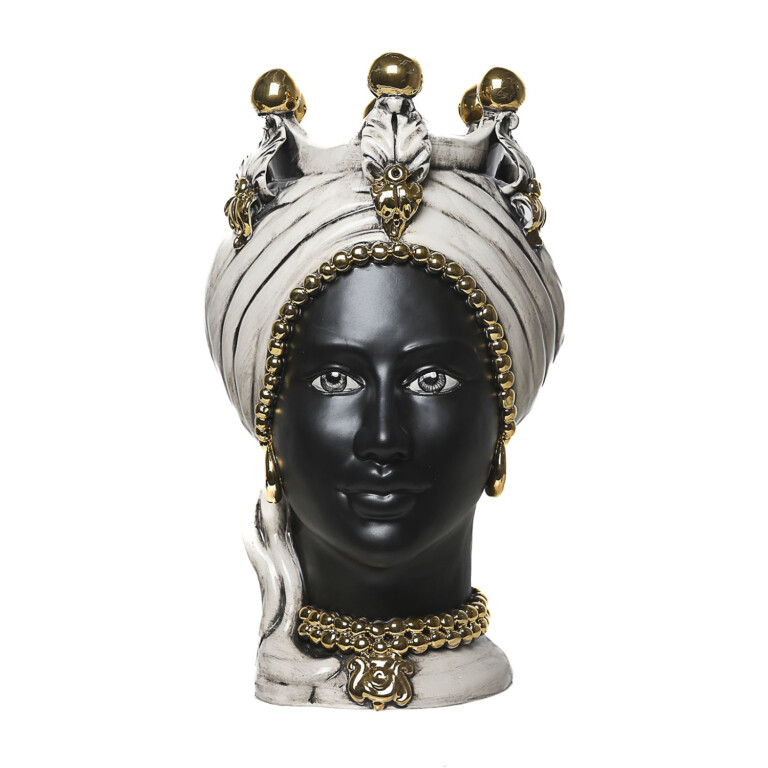 Testa di Moro Donna in Ceramica di Caltagirone