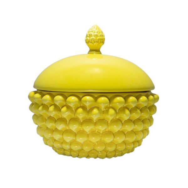 Centerpiece with Lid Cadmium Yellow M