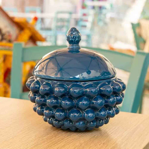 Ceramic Centerpiece With Lid