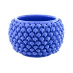 Cachepot Blu Royal L in ceramica