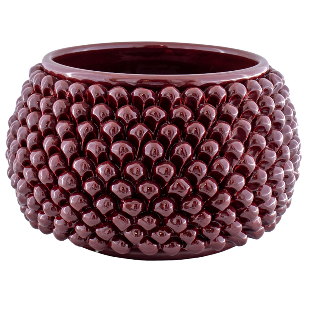 Burgundy Red Planter XL
