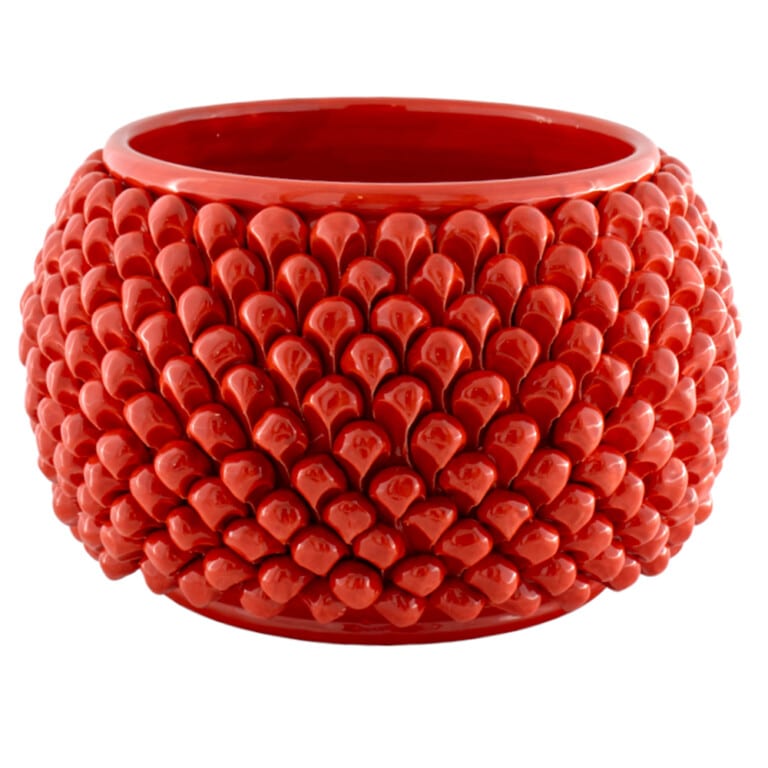Cachepot Rosso Corallo XL