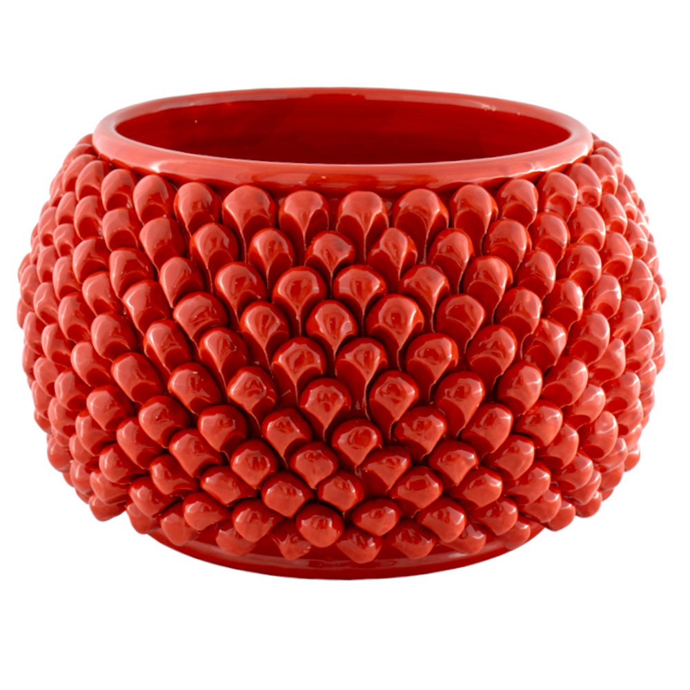 Coral Red Planter XL