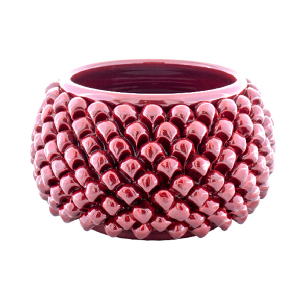 Burgundy Red Planter L
