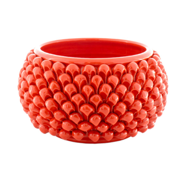 Coral Red Planter L
