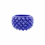 Cachepot Blu Cobalto S in ceramica di Caltagirone