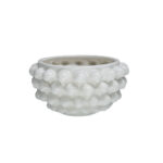 IImmergiti nella ricca tradizione siciliana con i nostri Centrotavola Bianco Puro S in ceramica di Caltagirone, ideali per decorare la tua casa con eleganza.